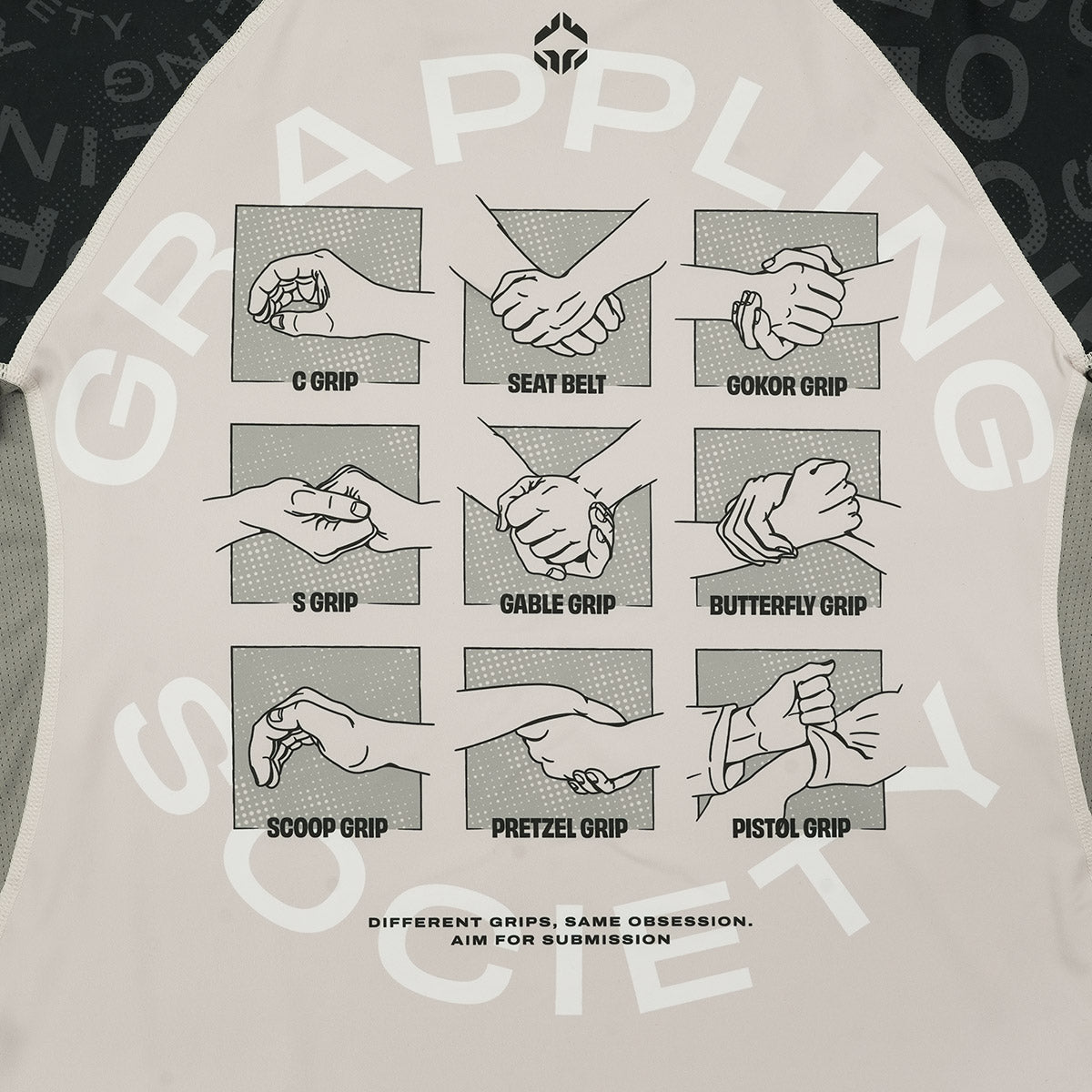 Rashguard Grappling Society kurzarm