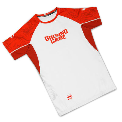 Rashguard Polen 3.0 kurzarm (Weiß)