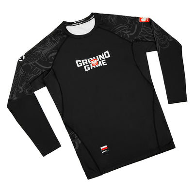 Rashguard Polen 3.0 langarm (Schwarz)
