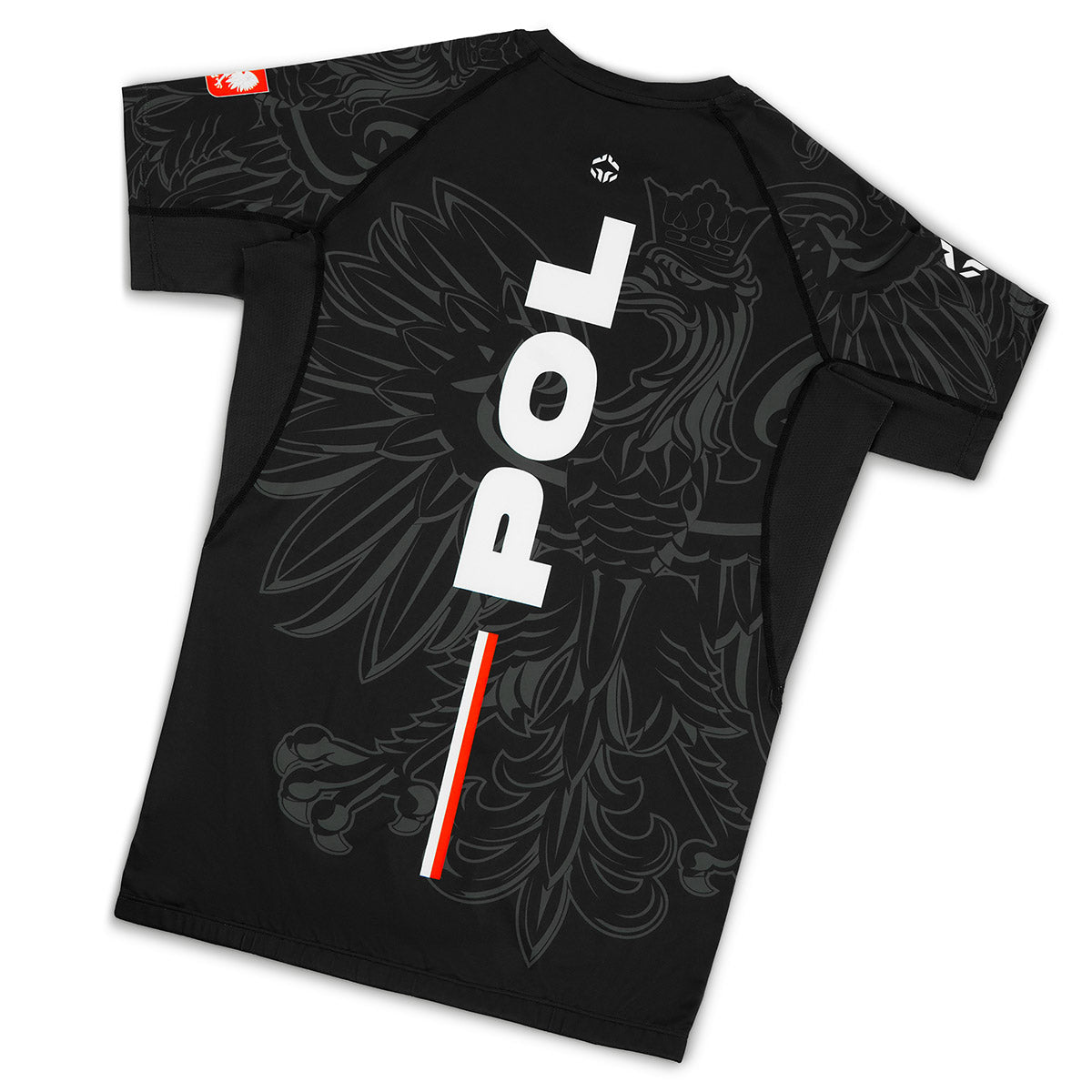 Rashguard Polen 3.0 kurzarm (Schwarz)