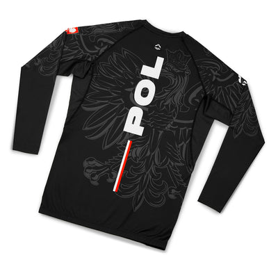Rashguard Polen 3.0 langarm (Schwarz)