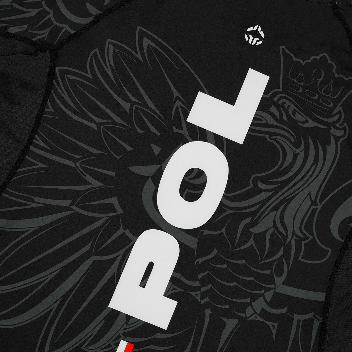 Rashguard Polen 3.0 kurzarm (Schwarz)