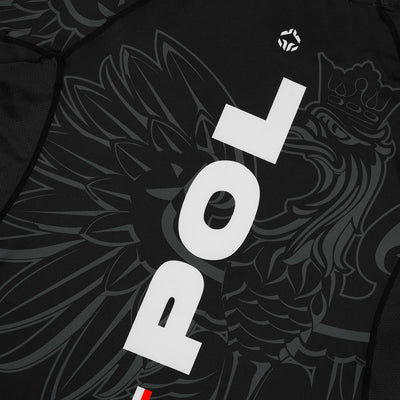 Rashguard Polen 3.0 kurzarm (Schwarz)