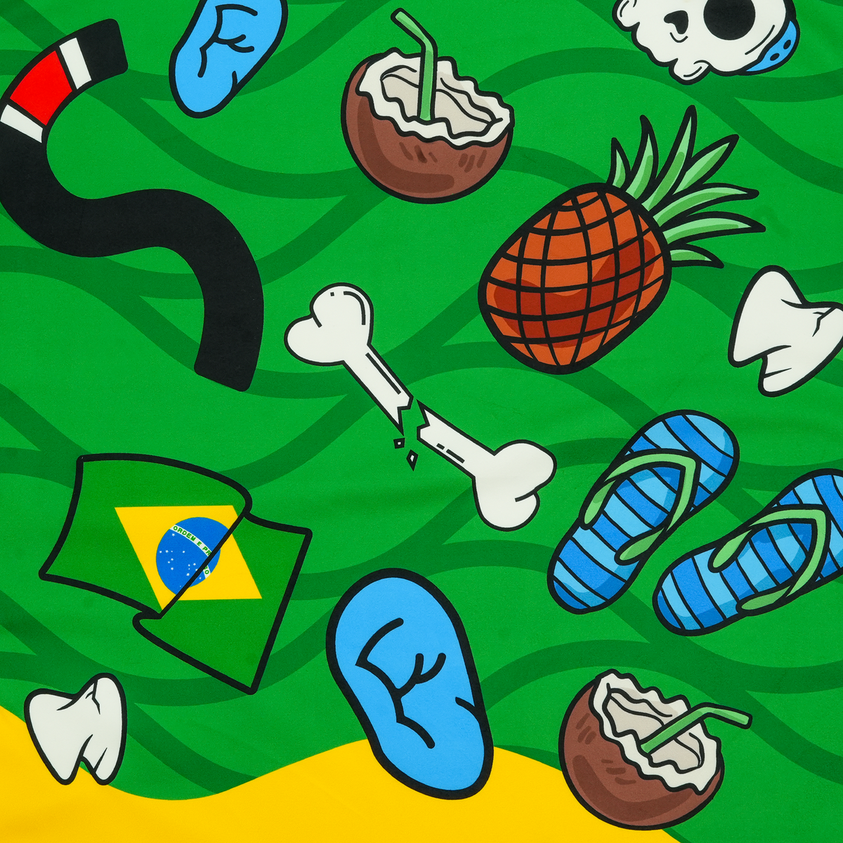 Schnelltrocknendes Handtuch Copacabana (50 x 100 cm)