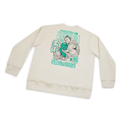 Crewneck-Sweatshirt Fukutsu (Beige)