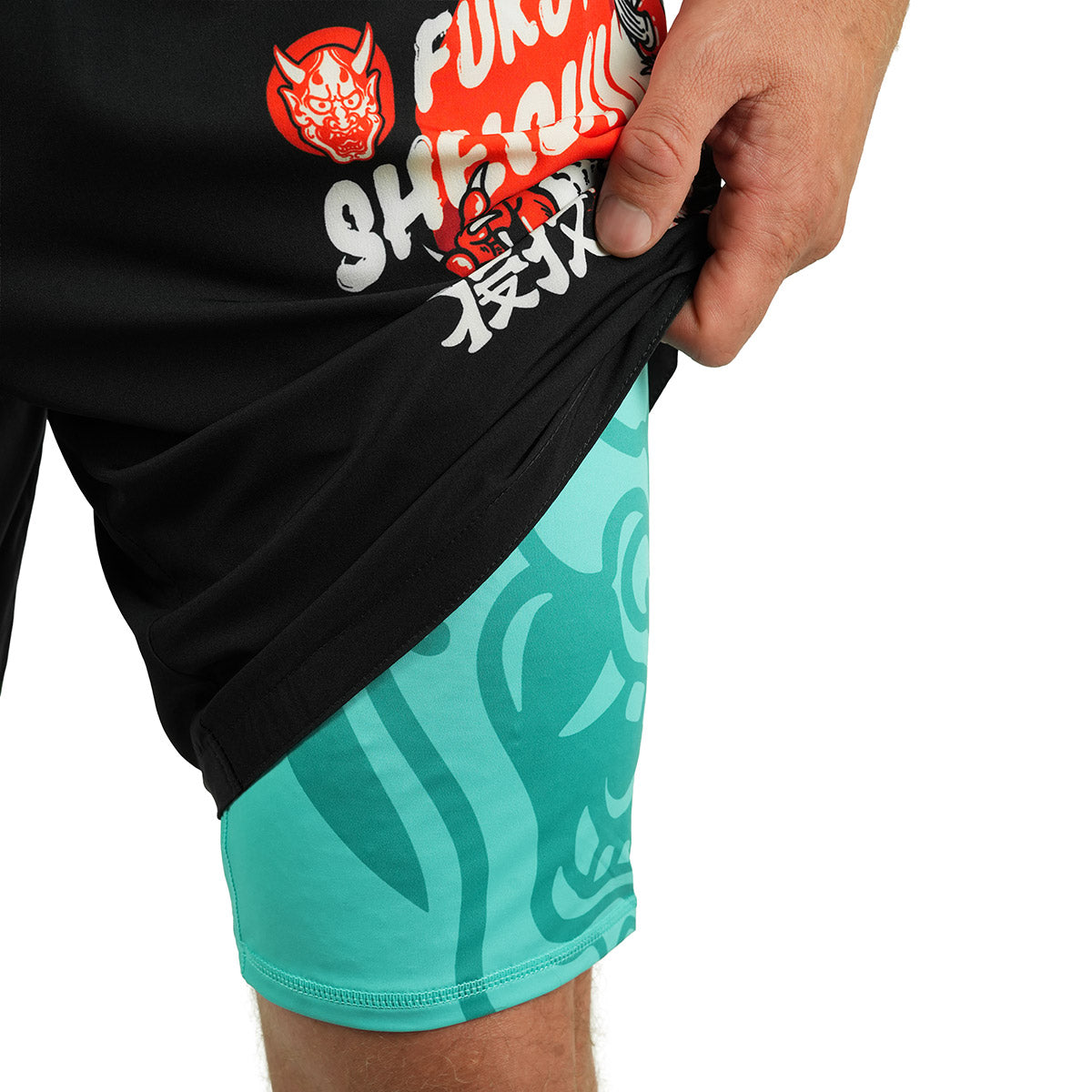 2-in-1-Trainingsshorts Fukutsu