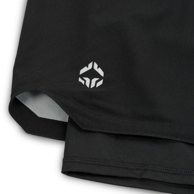 2-in-1-Trainingsshorts  Polen 3.0 (Schwarz)