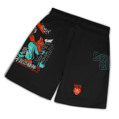 Kinder-Trainingsshorts Fukutsu