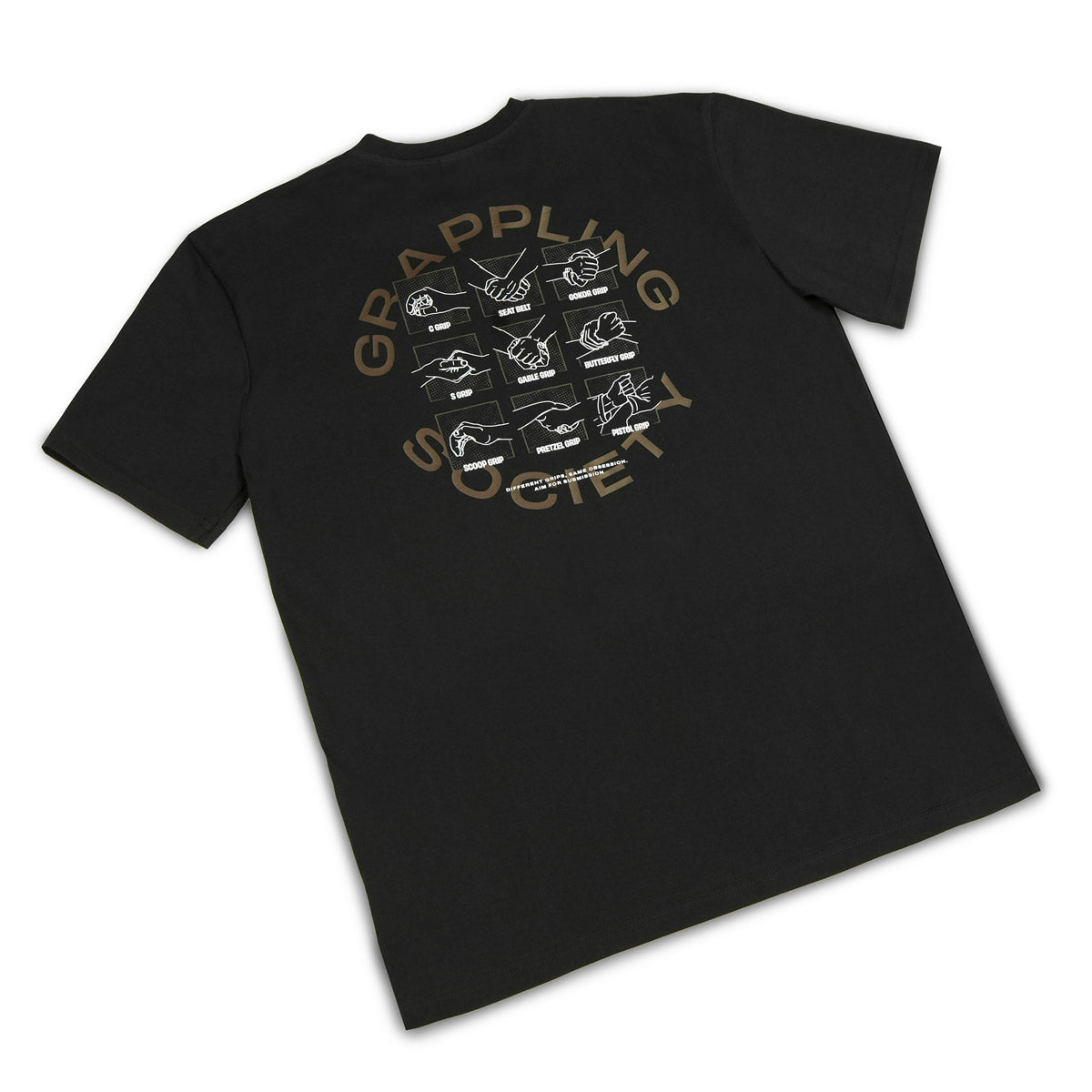 Grappling Society Oversize T-Shirt (Schwarz)