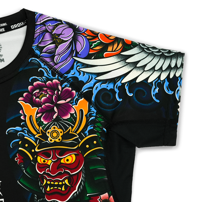 Damen-Rashguard Bushido 4.0 kurzarm