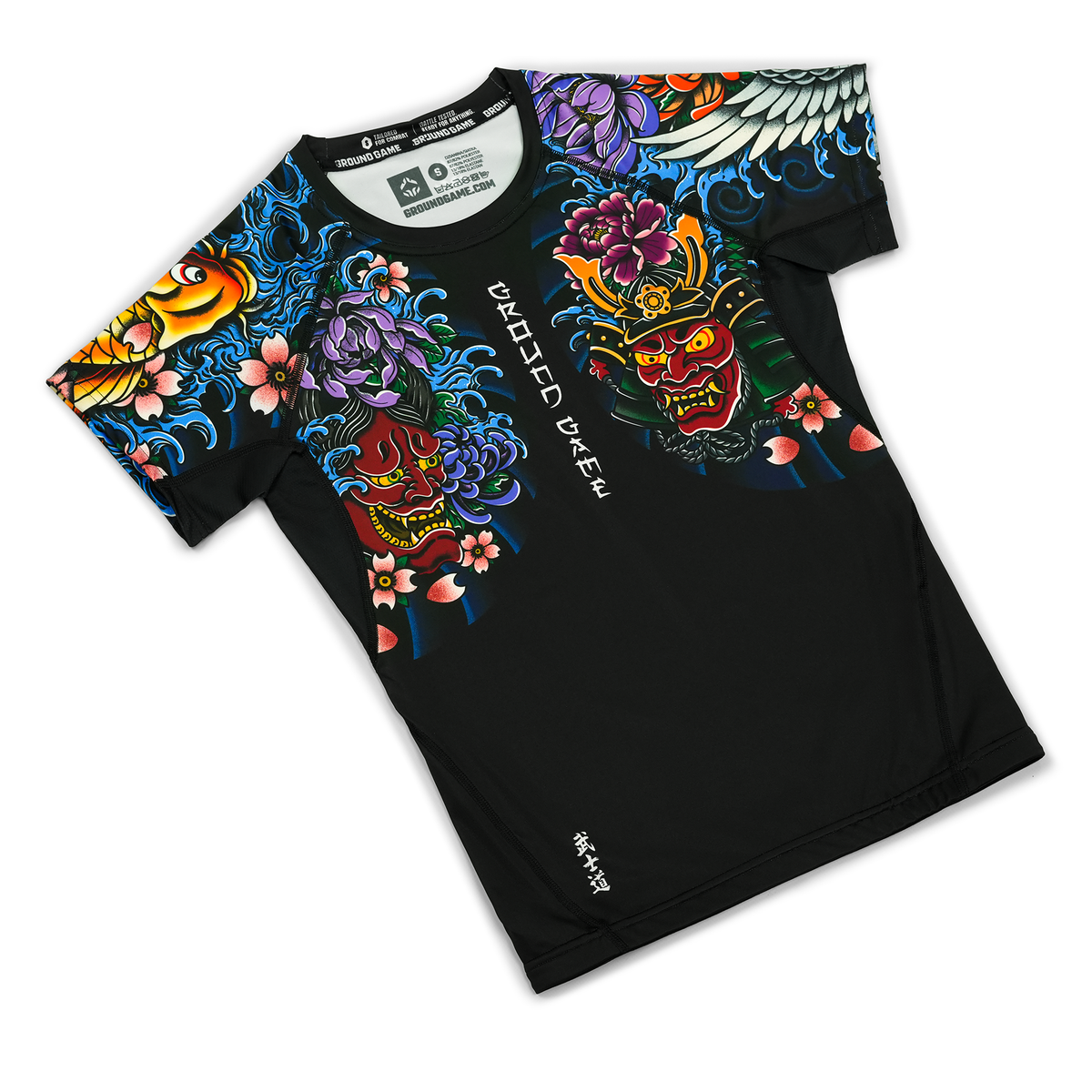 Damen-Rashguard Bushido 4.0 kurzarm