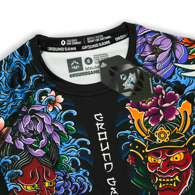Damen-Rashguard Bushido 4.0 kurzarm