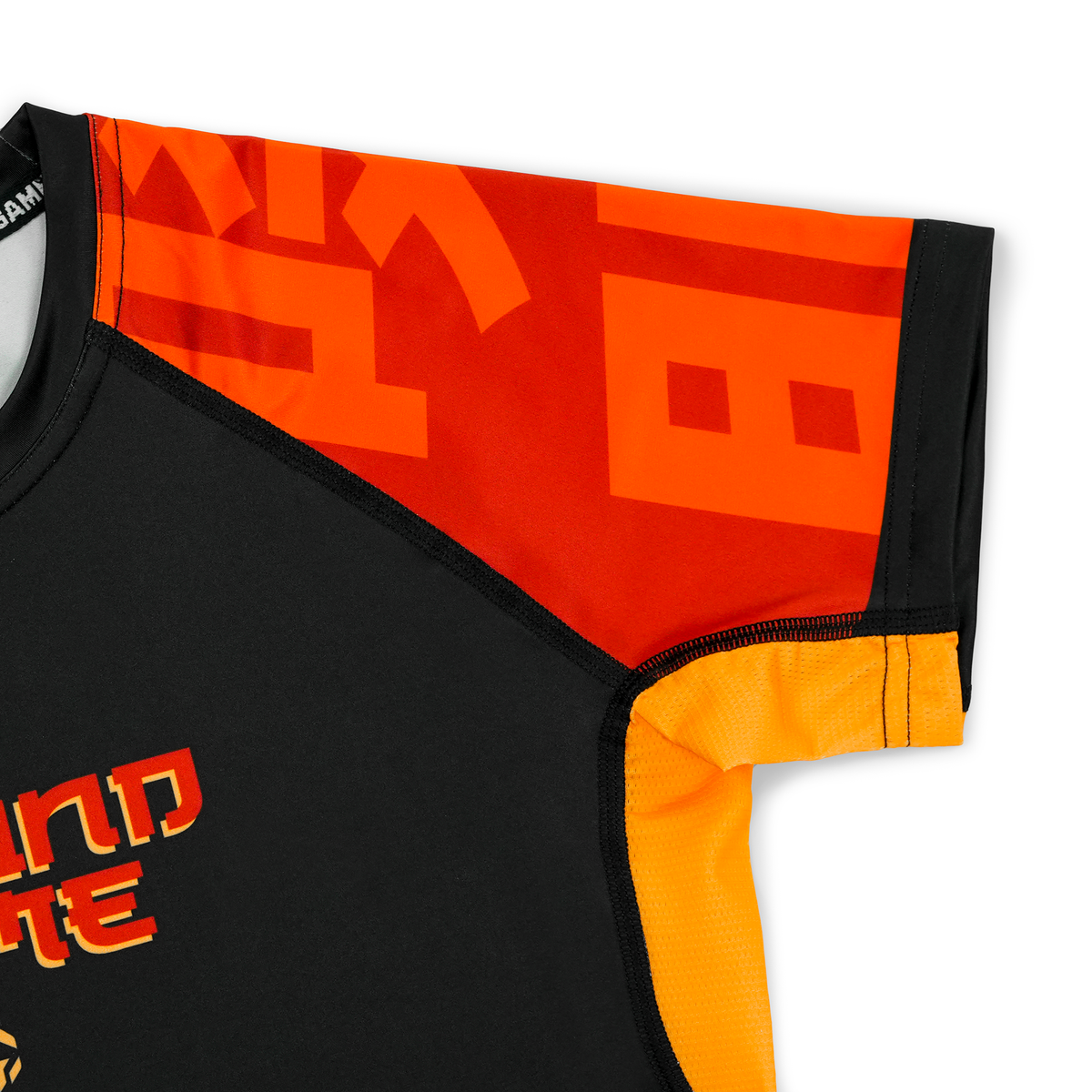Damen-Rashguard Ramen Cat kurzarm