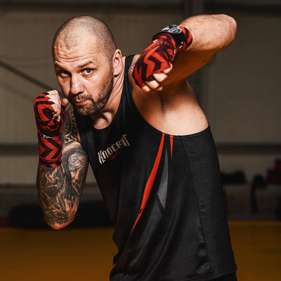 Boxbandagen / Handwraps 4 m Hellfire