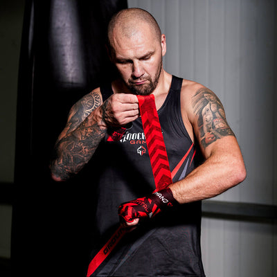 Boxbandagen / Handwraps 4 m Hellfire