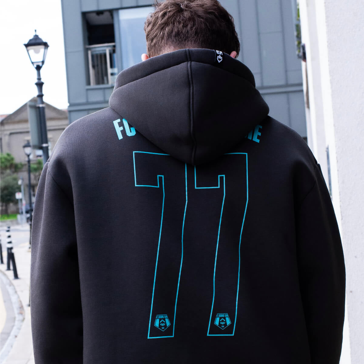FC Armbar Oversize Hoodie (Anthrazit)
