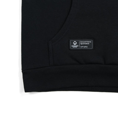 Kapuzenpullover Glitz (Schwarz)