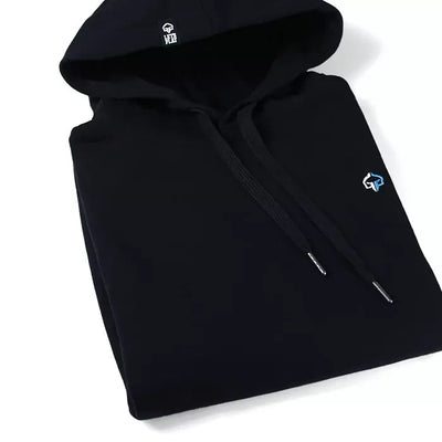 Hoodie Minimal (Schwarz)