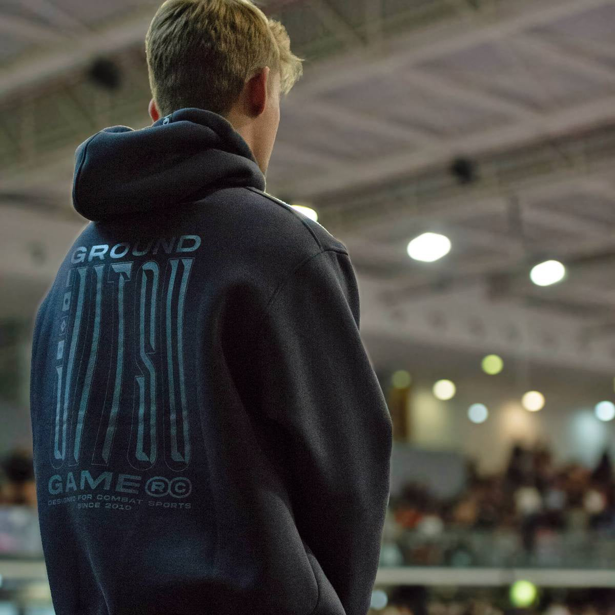 OVERSIZE-Kapuzen-Sweatshirt Jitsu (Anthrazit)