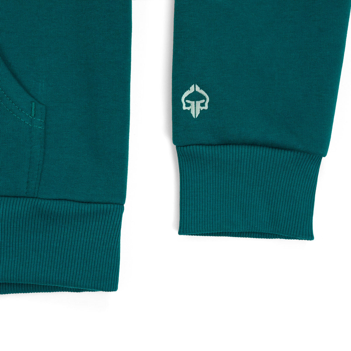 Round Hoodie (Grün)
