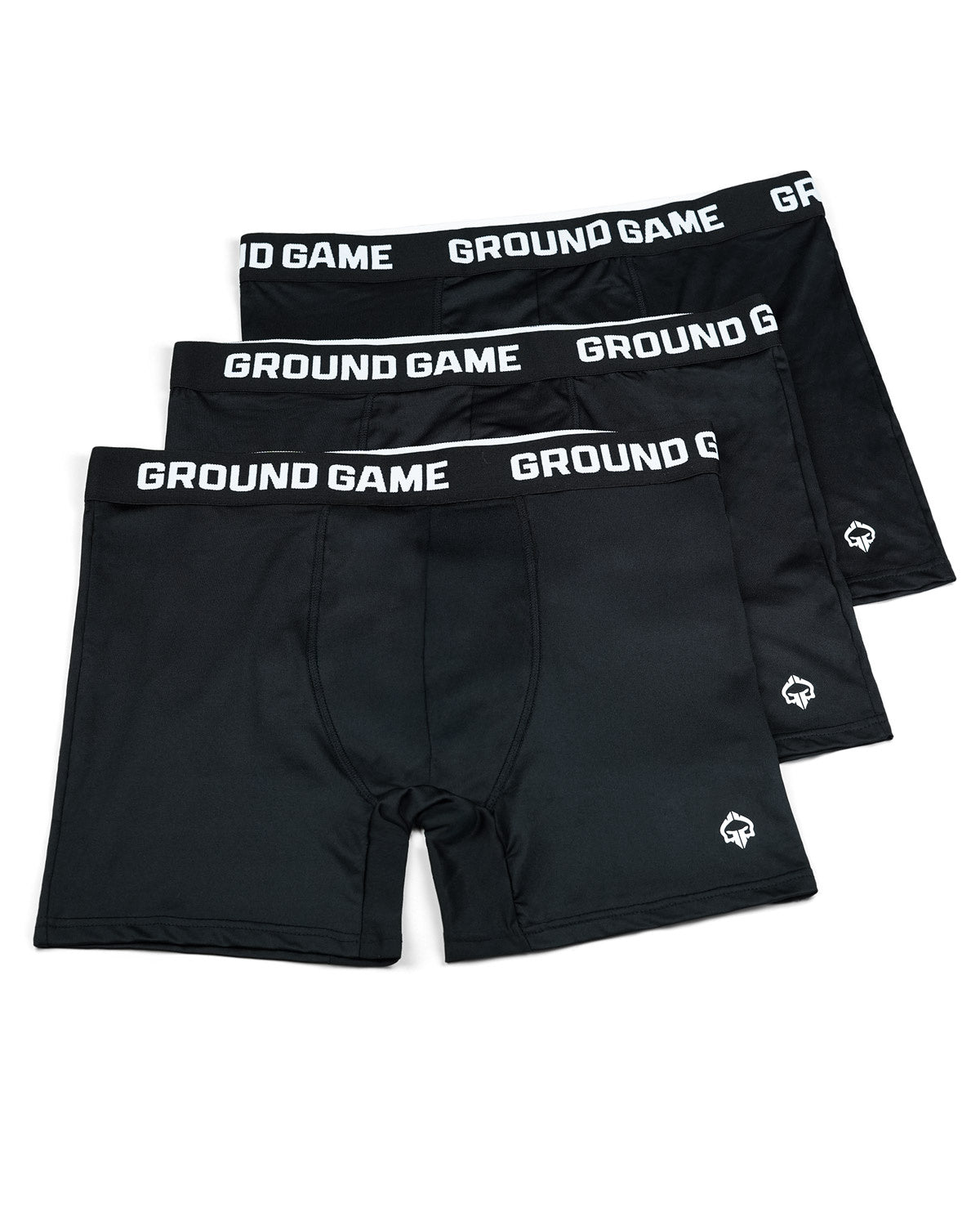 Herren-Boxershorts Sports (Schwarz), 3er-Pack