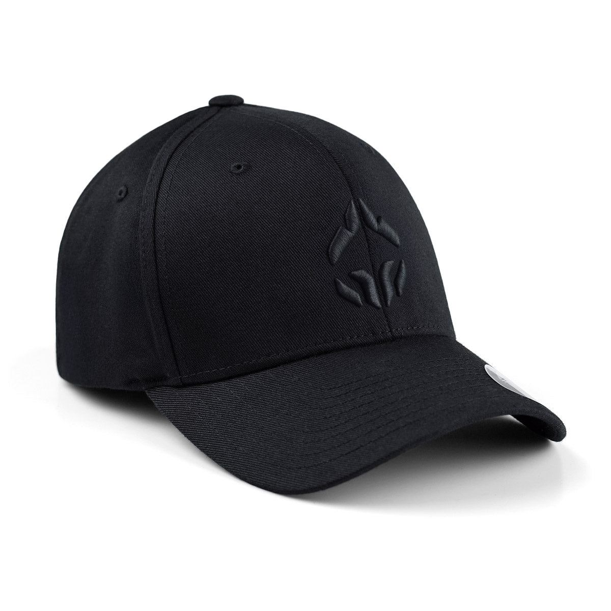 Trucker-Cap mit 3D-Logo Shadow (Schwarz)
