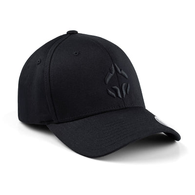 Trucker-Cap mit 3D-Logo Shadow (Schwarz)