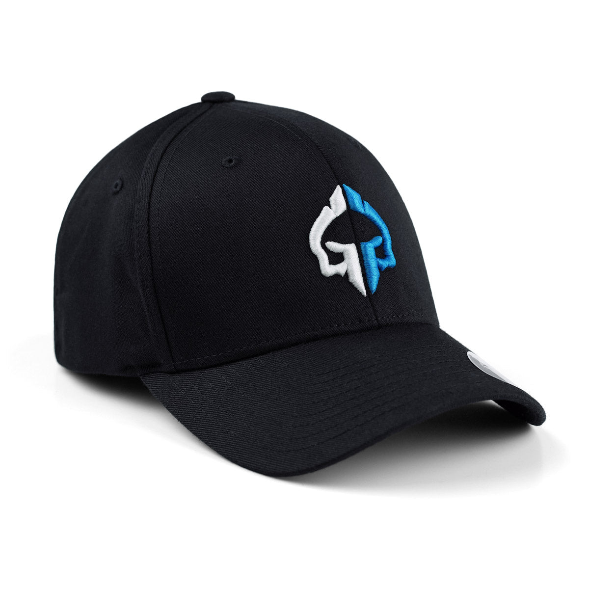 Kinder-Cap mit 3D-Logo (schwarz)