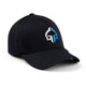 Kinder-Cap mit 3D-Logo (schwarz)