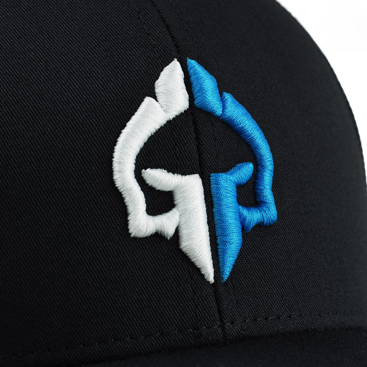 Kinder-Cap mit 3D-Logo (schwarz)