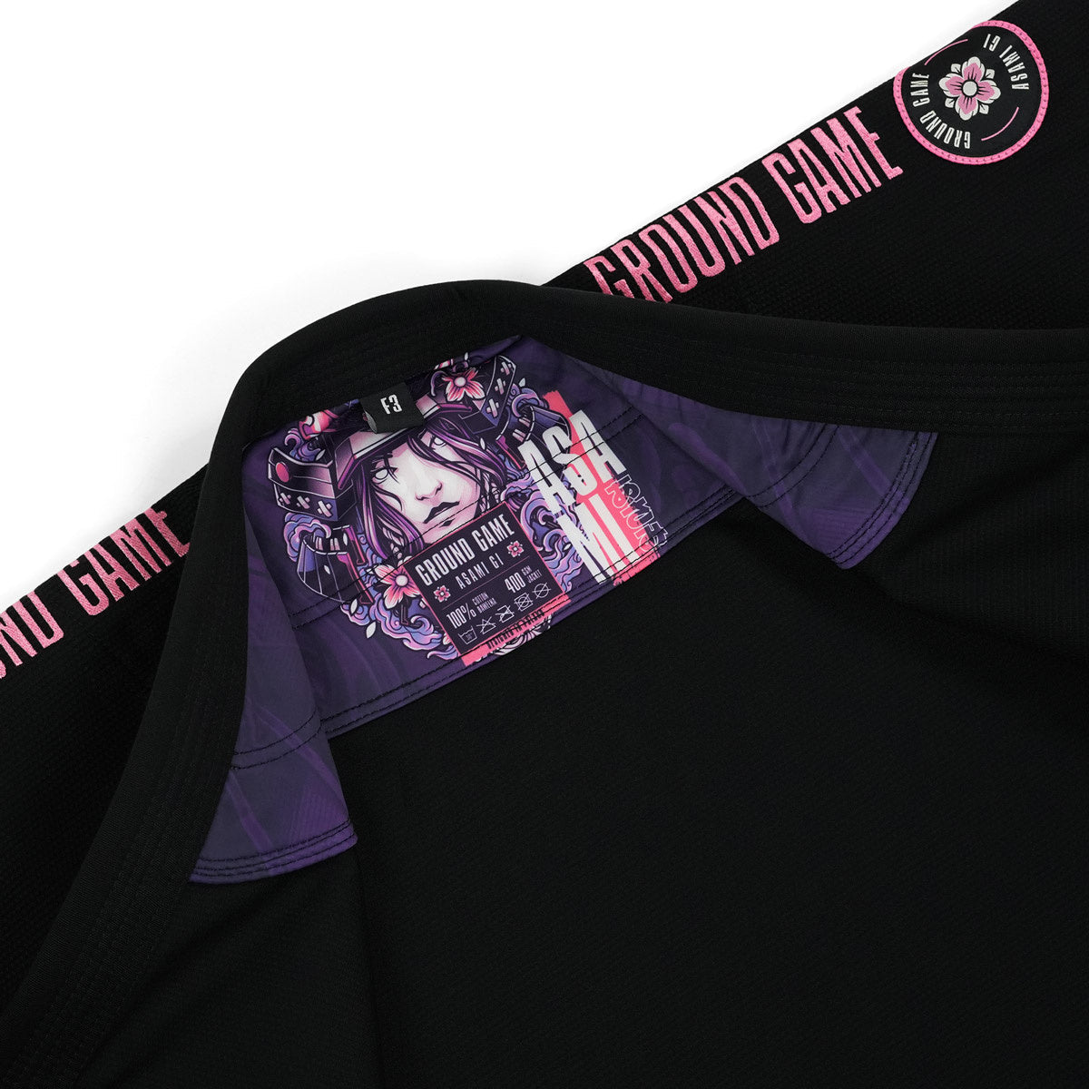 Damen-BJJ-Kimono / Gi Asami (Schwarz)
