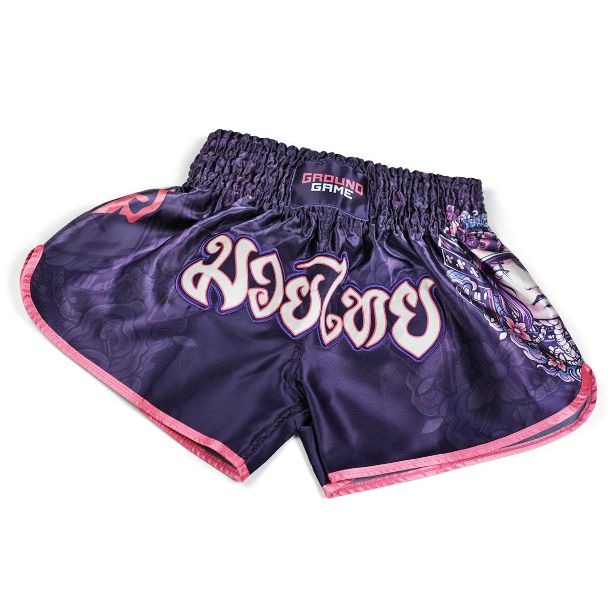 Damen-Muay-Thai-Shorts Asami