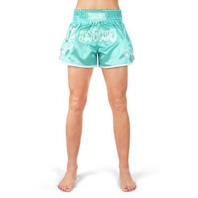 Damen-Muay-Thai-Shorts Lotus