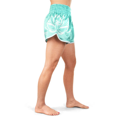 Damen-Muay-Thai-Shorts Lotus