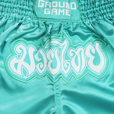 Damen-Muay-Thai-Shorts Lotus