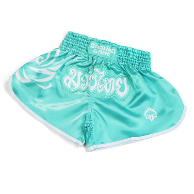 Damen-Muay-Thai-Shorts Lotus
