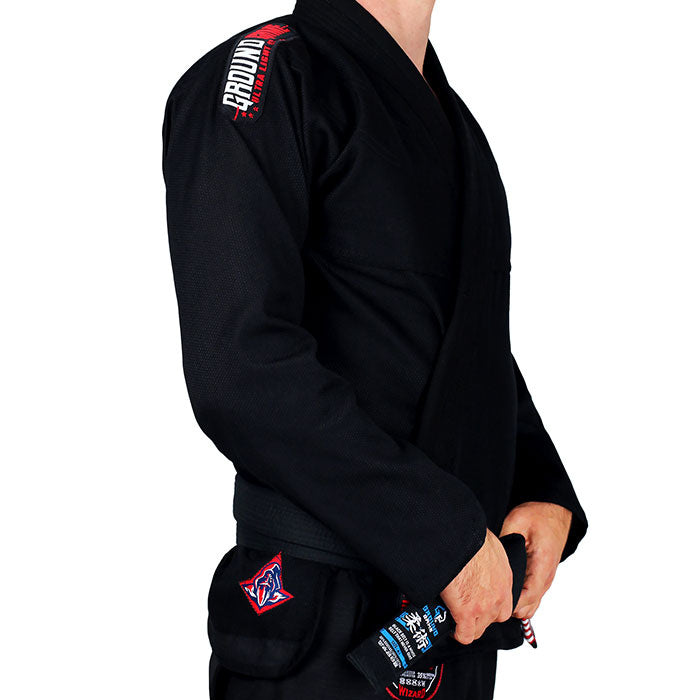 BJJ-Gi Wizard (Schwarz)