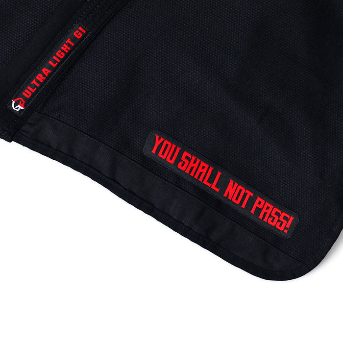 BJJ-Gi Wizard (Schwarz)