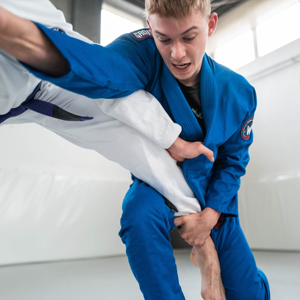 BJJ-Gi Wizard (blau)