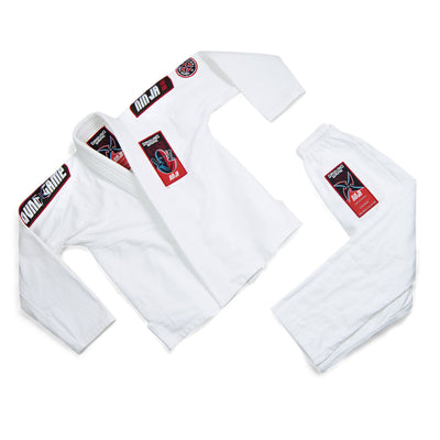Kinder-BJJ-Gi Ninja (Weiß) + Gürtel GRATIS