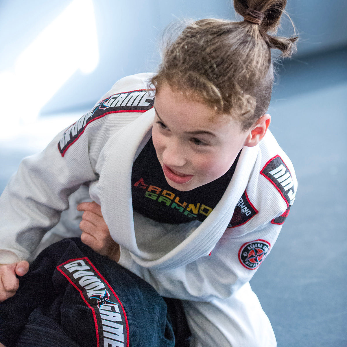 Kinder-BJJ-Gi Ninja (Weiß) + Gürtel GRATIS