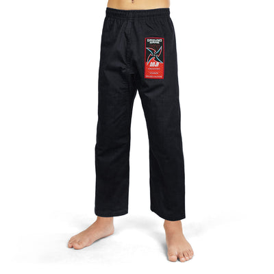 BJJ-Gi für Kinder Ninja (Schwarz) + Gürtel GRATIS