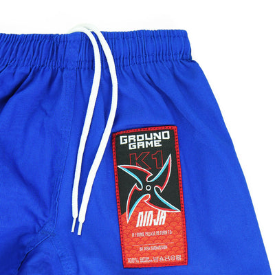 BJJ-Gi für Kinder „Ninja“ (Blau) + GRATIS Gürtel