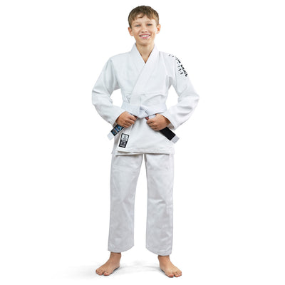 Kinder-BJJ-Gi Spartan (weiß)