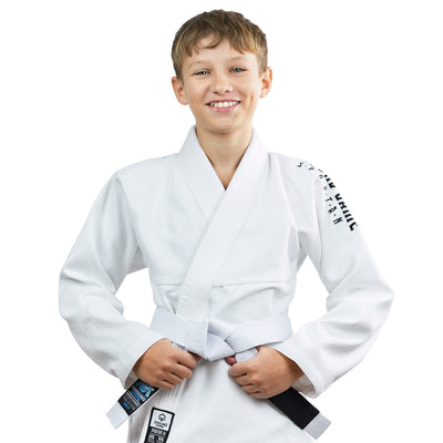 Kinder-BJJ-Gi Spartan (weiß)