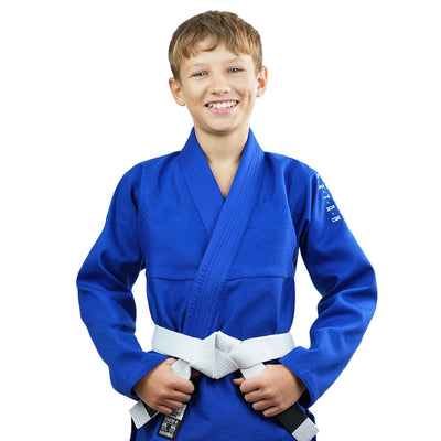 BJJ-Kinder-Gi Spartan (Blau)