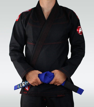 BJJ-Gi für Jugendliche Prodigy (Schwarz) + Gürtel GRATIS
