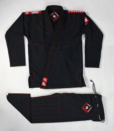 BJJ-Gi für Jugendliche Prodigy (Schwarz) + Gürtel GRATIS