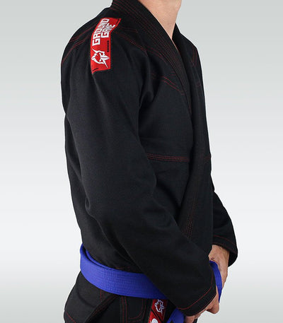 BJJ-Gi für Jugendliche Prodigy (Schwarz) + Gürtel GRATIS