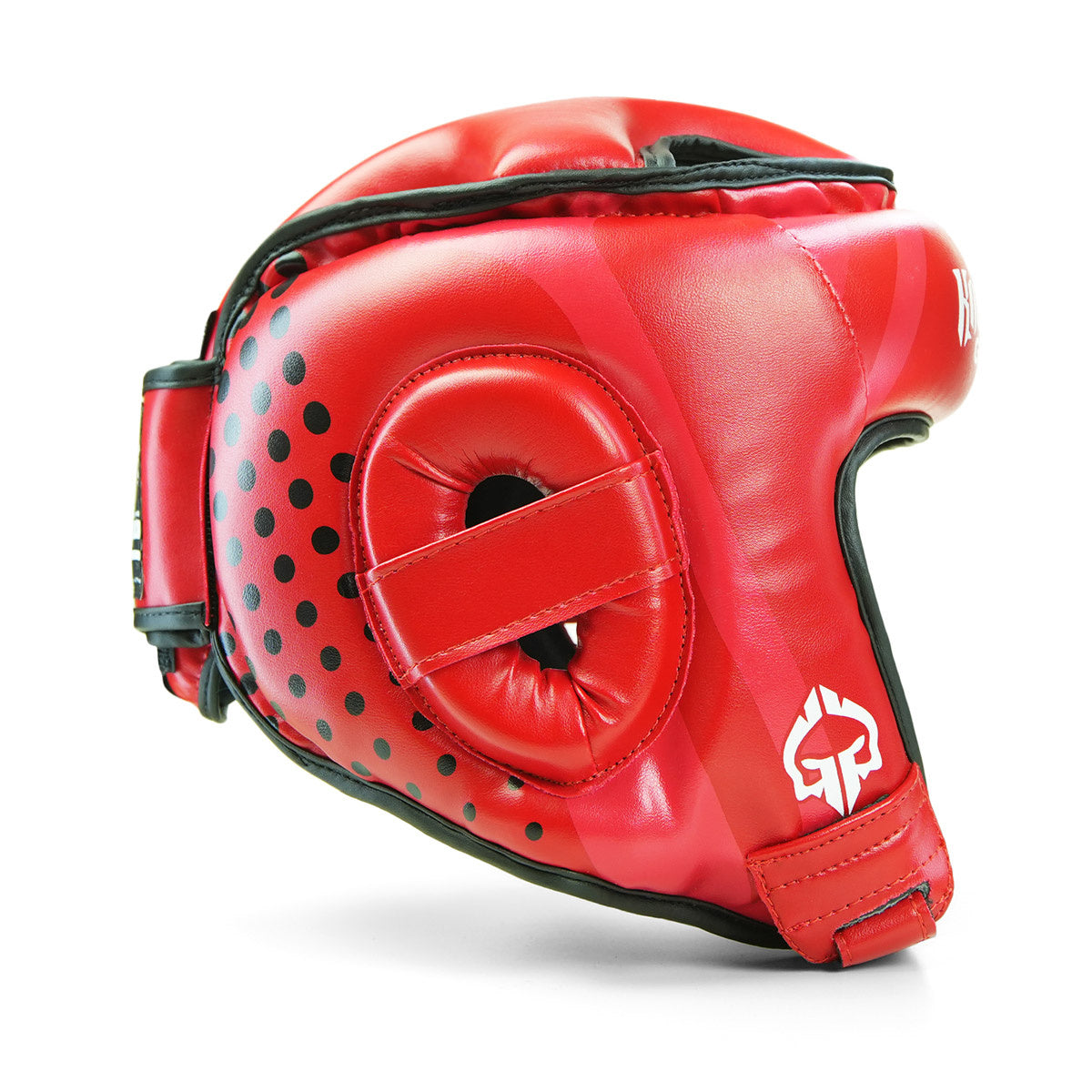 Turnier-Kopfschutz Cyborg (Rot)
